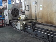 Newly equipped with 1.25x10 meters lathe