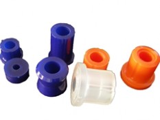 What is the advantage of polyurethane bushings?