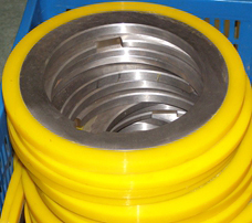 Polyurethane Slitter Spacer Rings