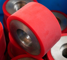 Polyurethane Lagging Roller Wheels