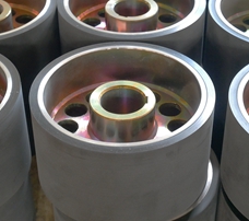 Polyurethane Coated Trunnion Wheel