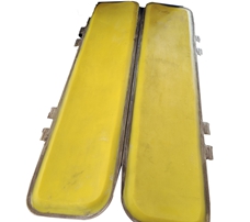 Forklift Paper Roll Urethane Clamp Pad